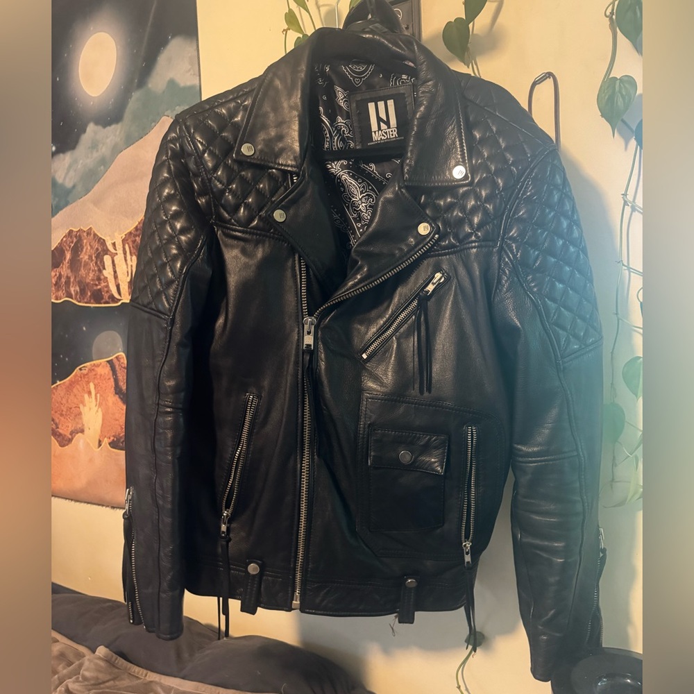 Master Supply Co Desperado Leather moto jacket